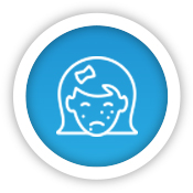 sick child icon blue 2